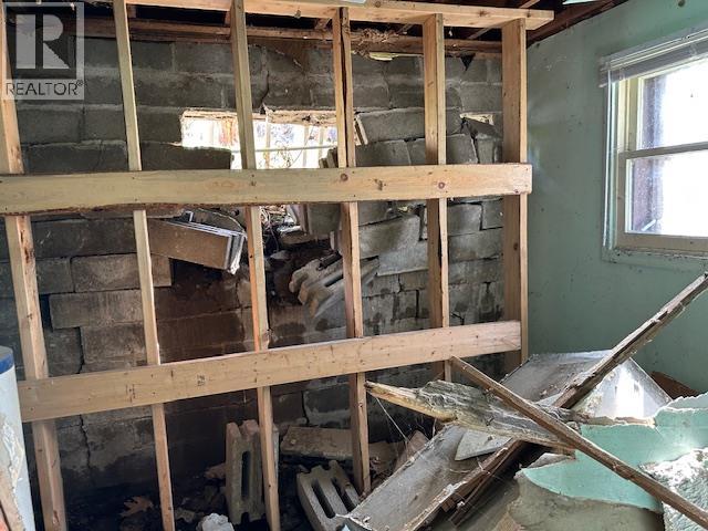 Structural issue with cement blocks falling in