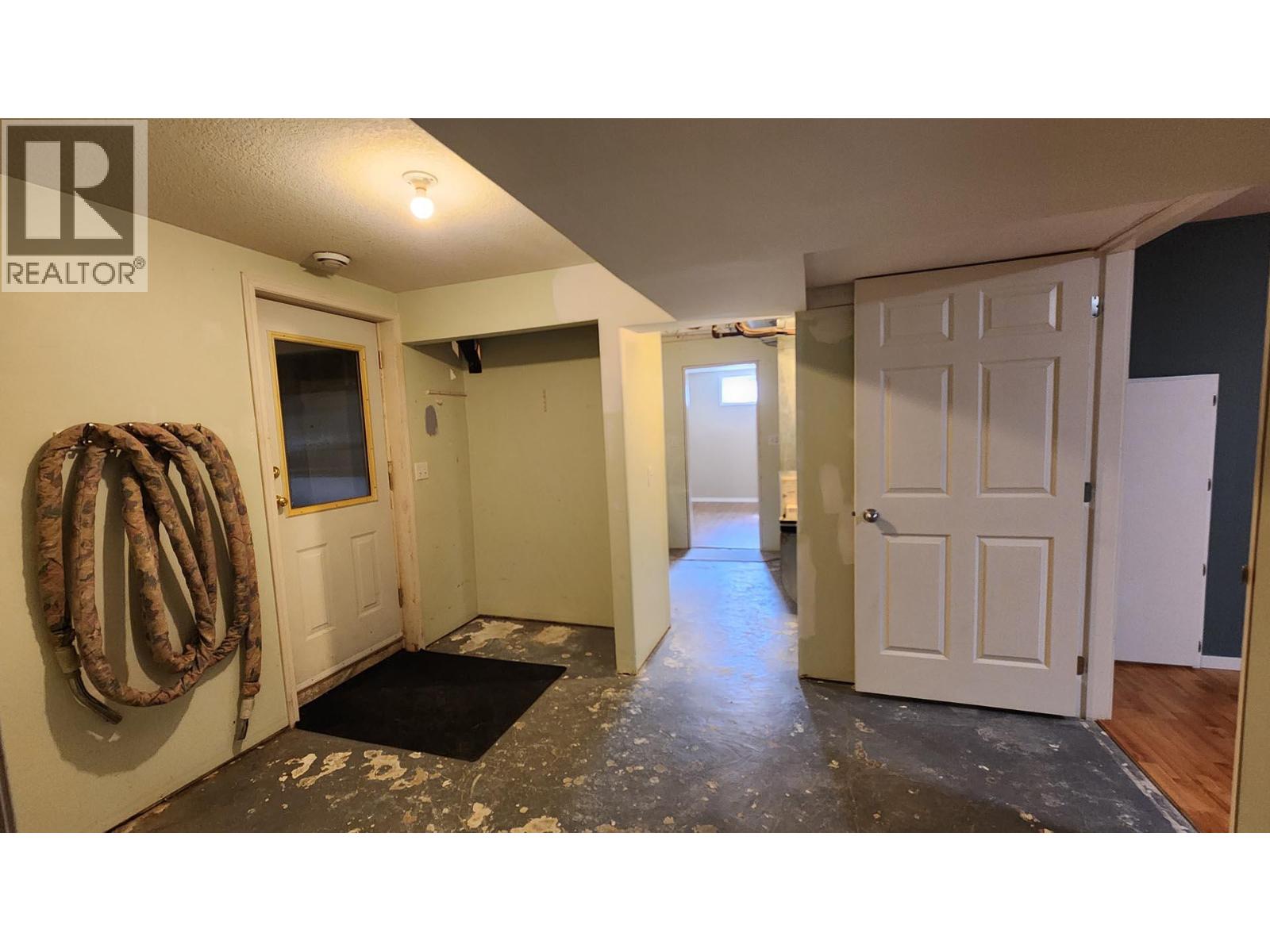 basement entrance - walk-up to the yard