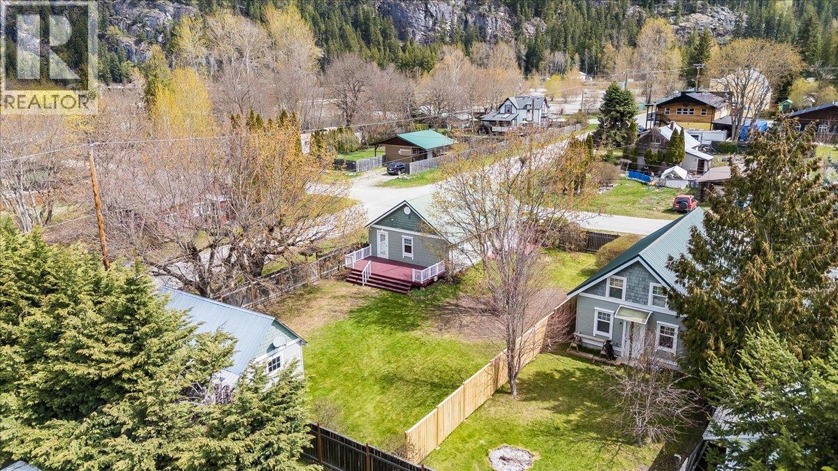 Aerial of Backyard