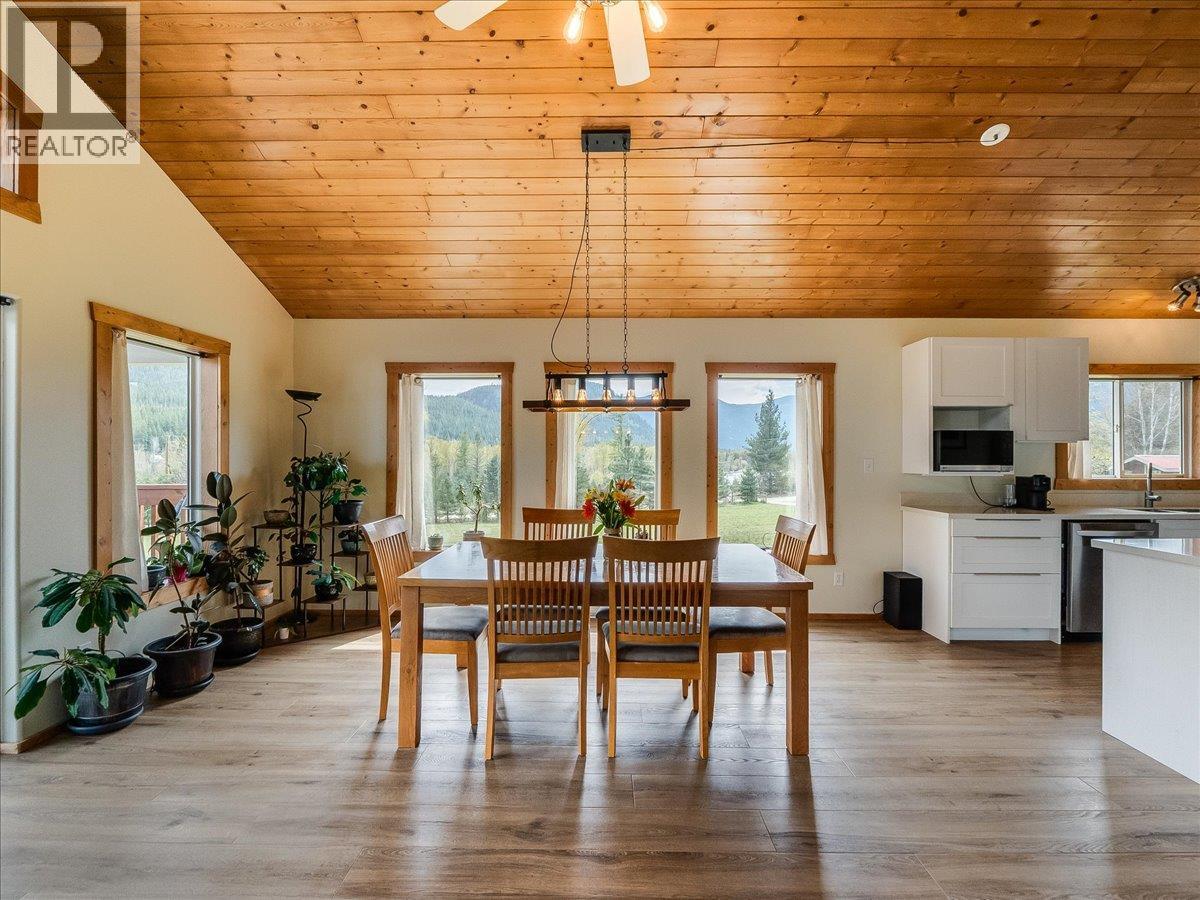 Dining room in main house.