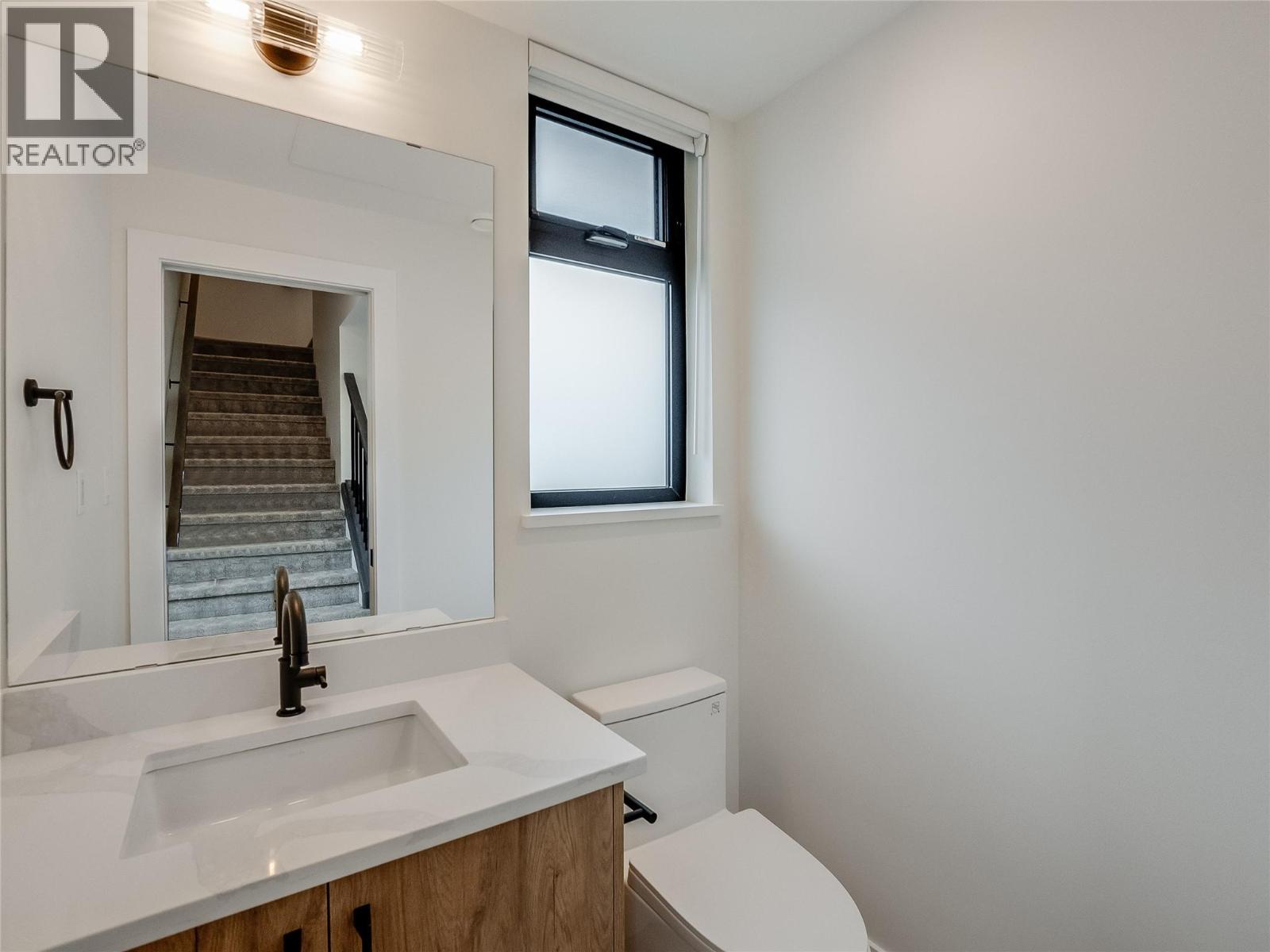 Main floor powder room/half bathroom