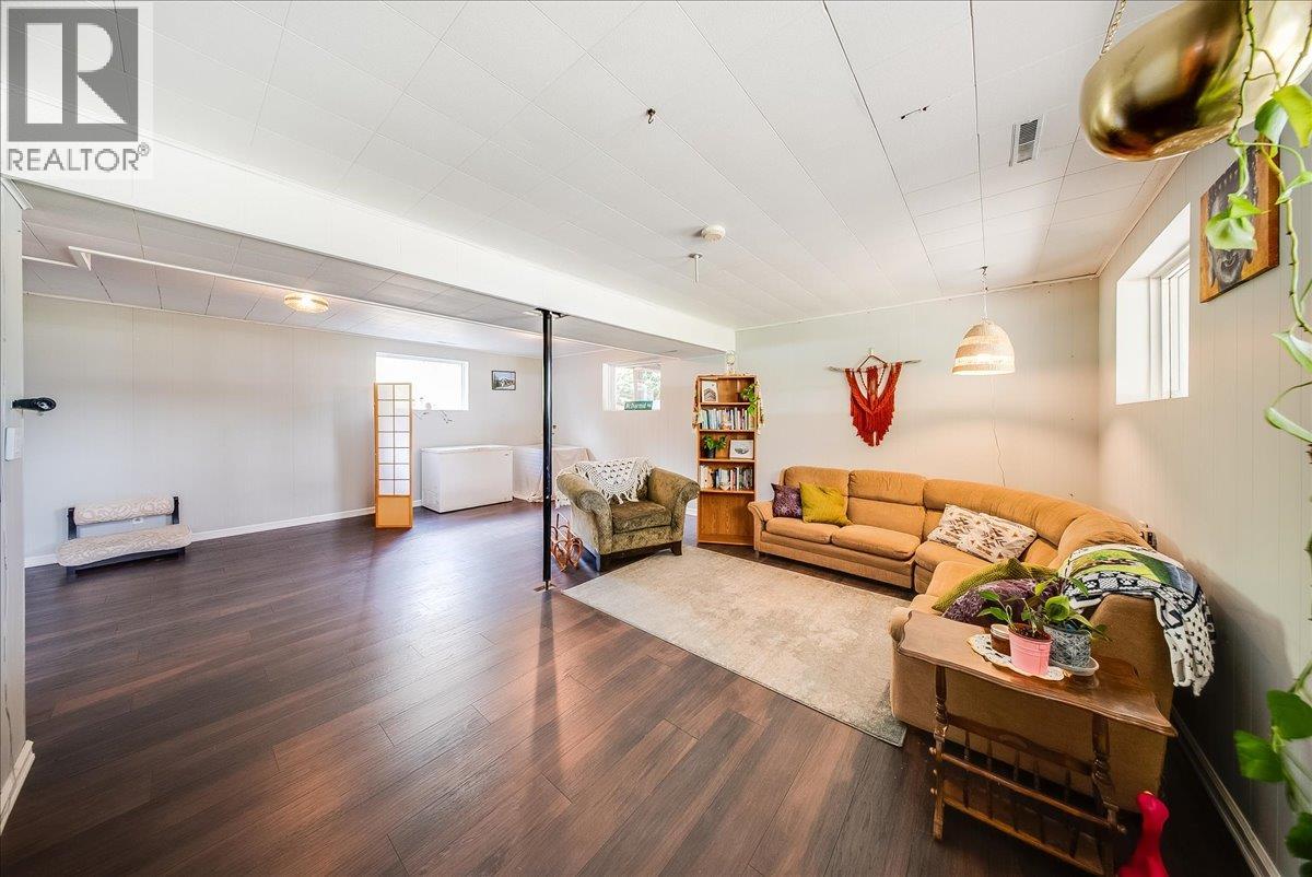 Rec room / family room in basement.