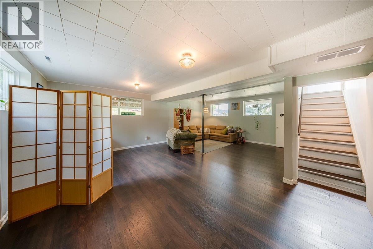 Rec room / family room in basement.