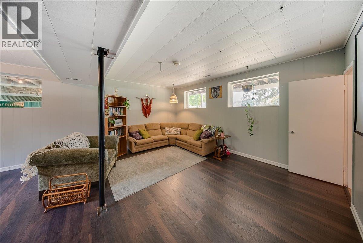 Rec room / family room in basement.