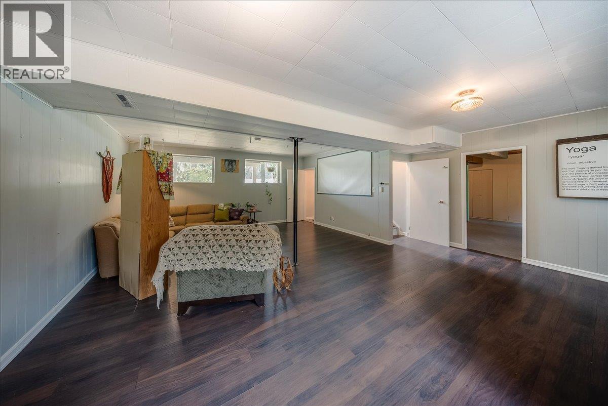 Rec room / family room in basement.
