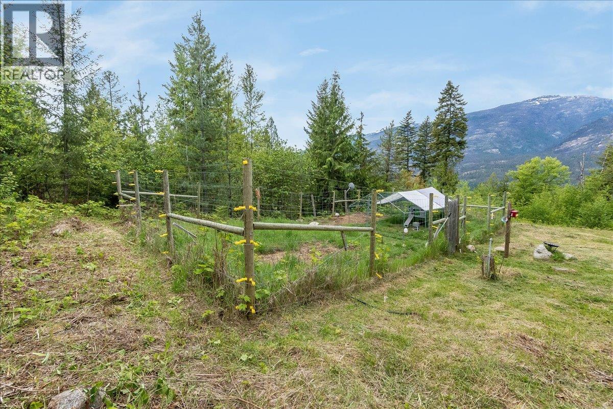 Fenced garden/chicken yard