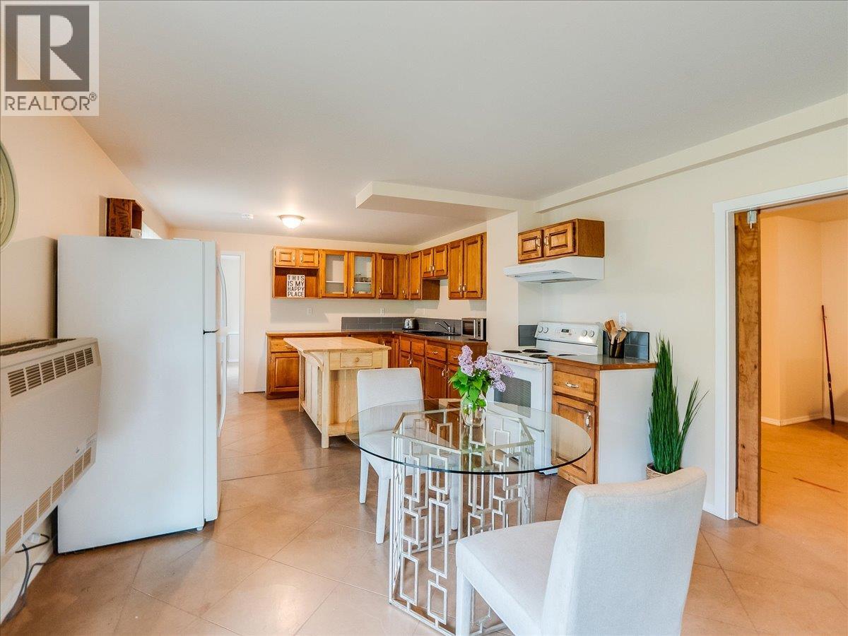 Kitchen in the basement suite.