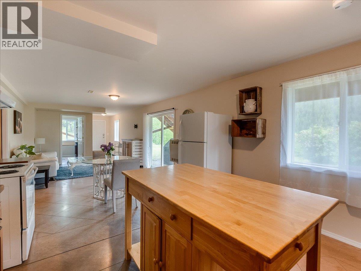 Kitchen in the basement suite.