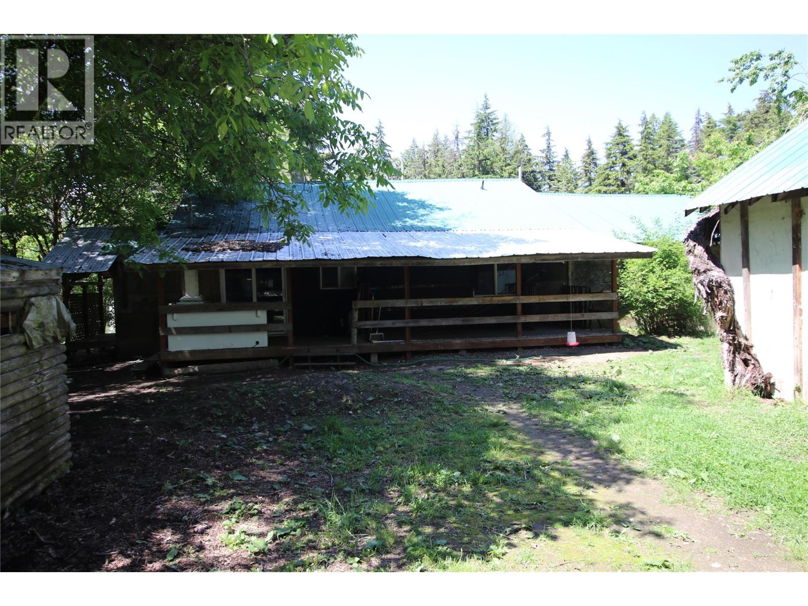 Back of house.