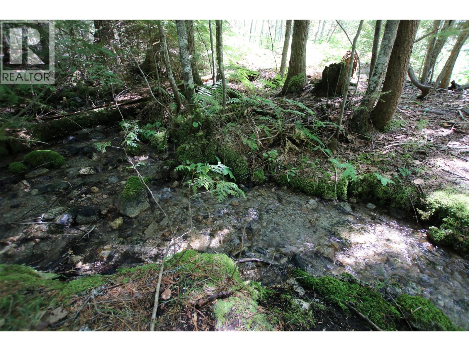Gravity water supply.