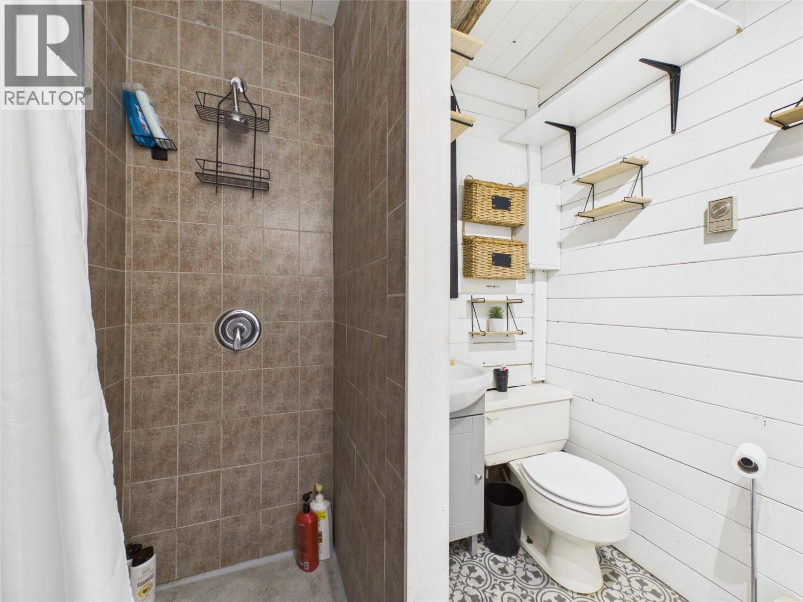 Basement bathroom