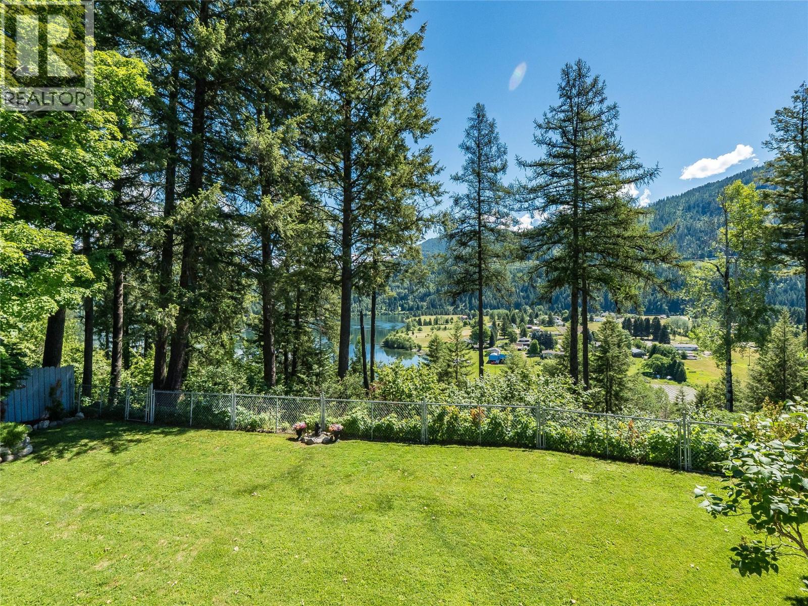 Back yard over looking the Kootenay River
