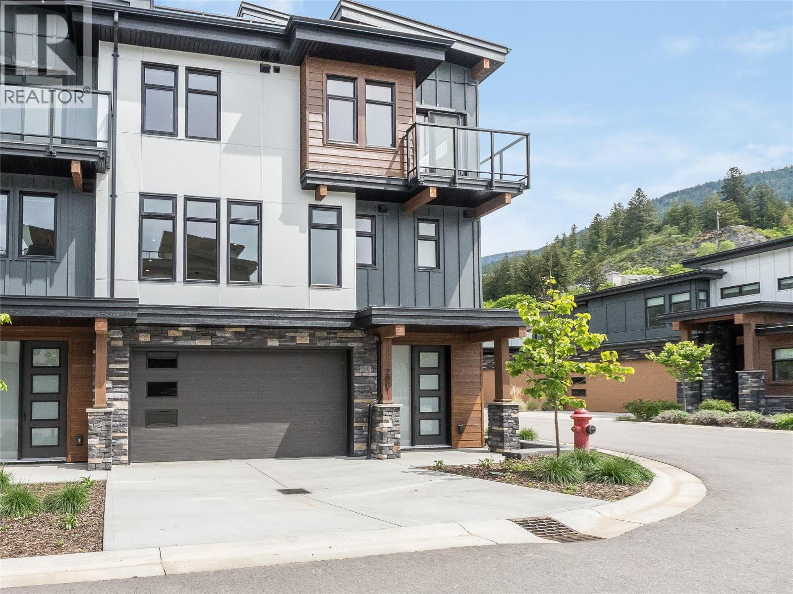 Main entry & double car garage