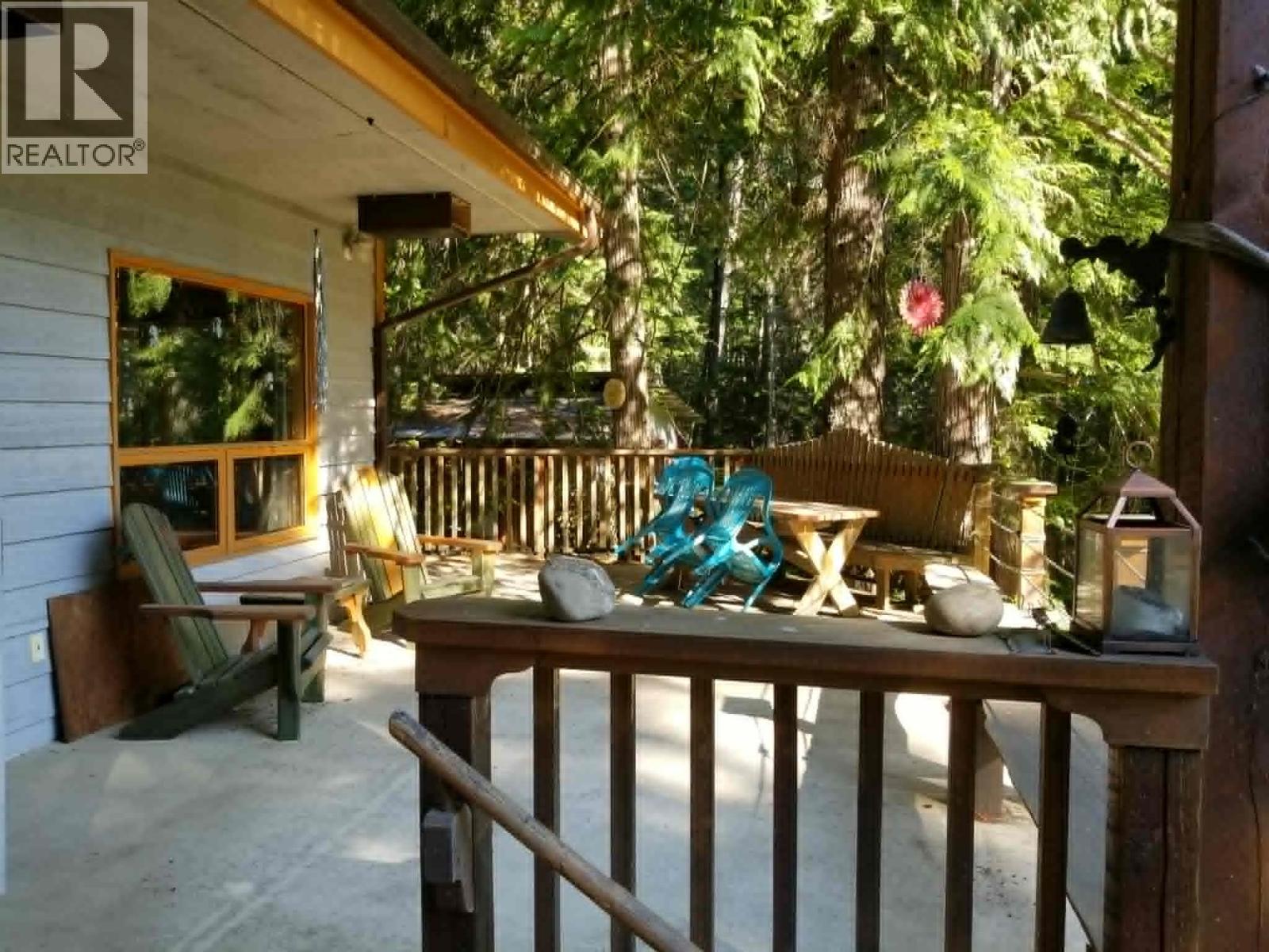Front deck.