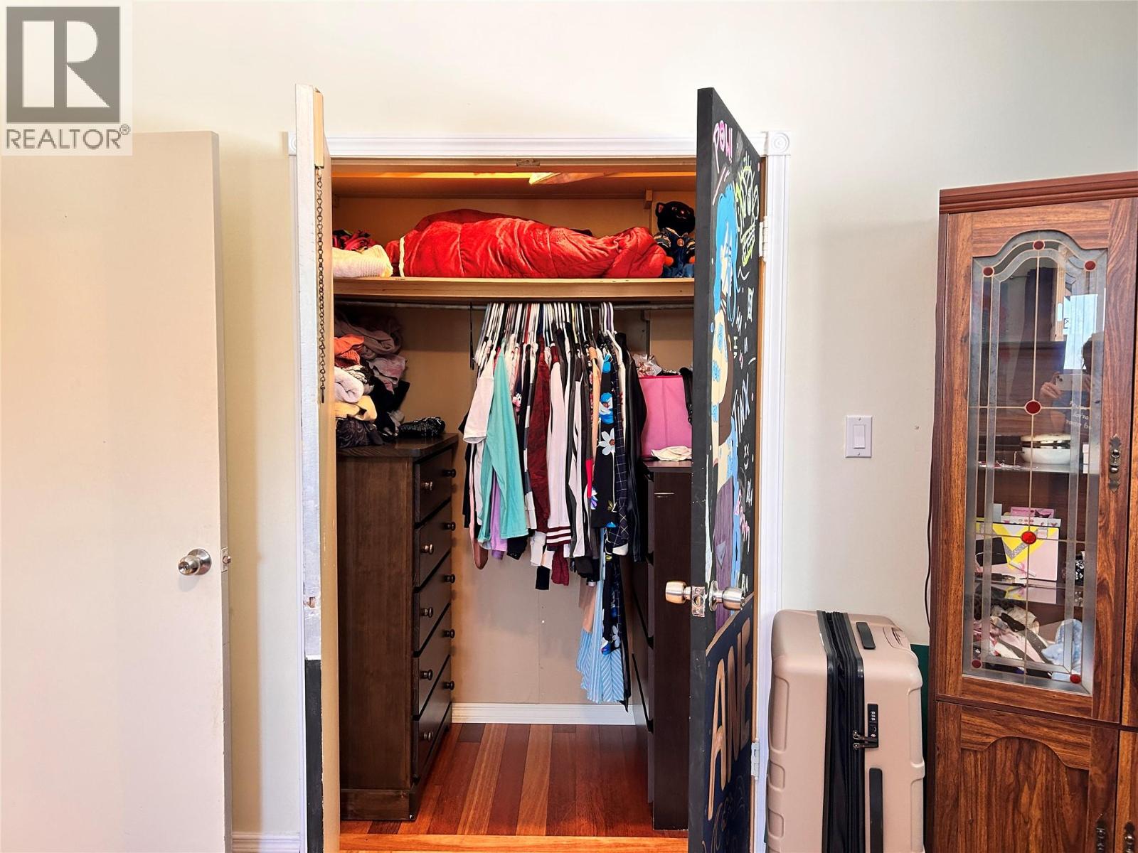 double door closet