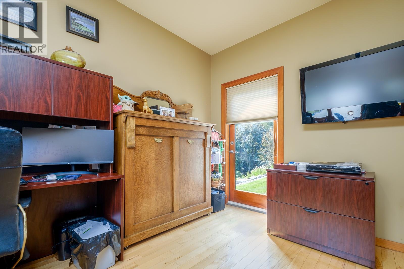 Office - with door to patio