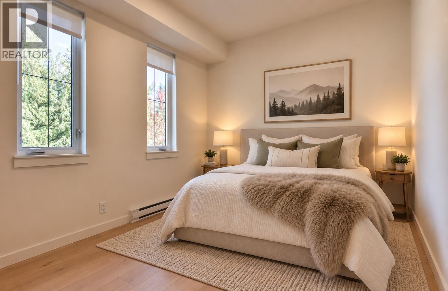 Bedroom - Virtually staged