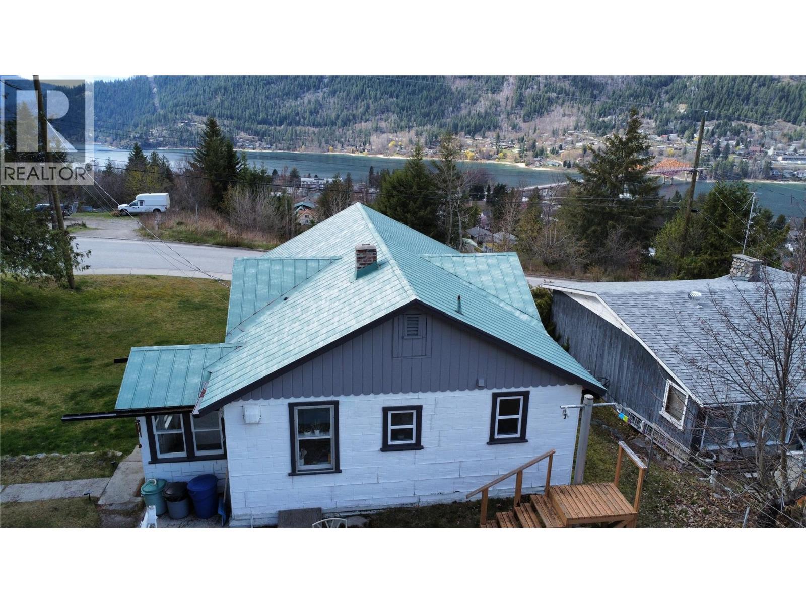 View over house