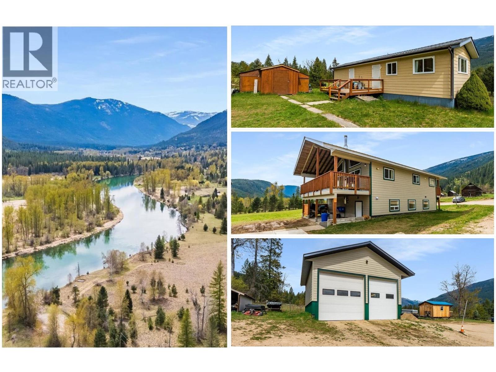 Two dwellings, a newly renovated shop and only a couple minute walk to the river.