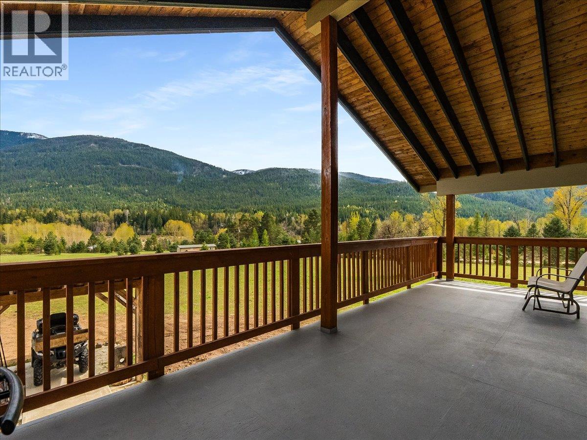 Back porch on main house.