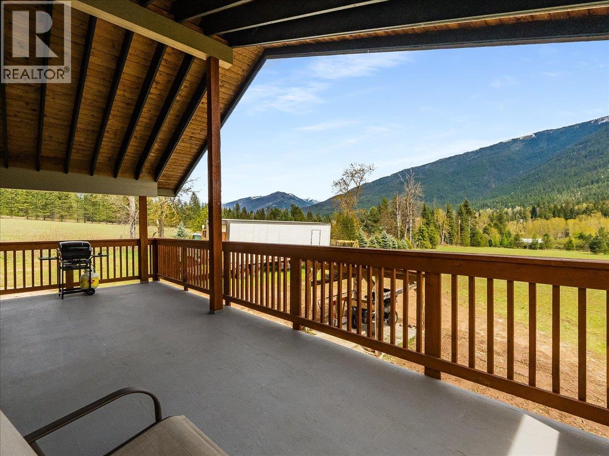 Back porch on main house.