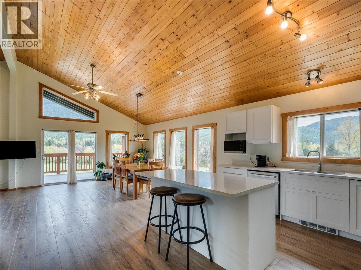 Newly renovated kitchen in main house.