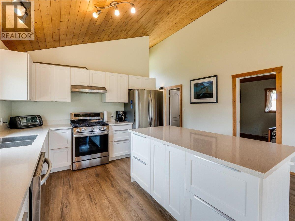 Newly renovated kitchen in main house.