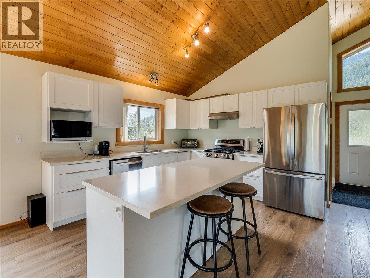 Newly renovated kitchen in main house.