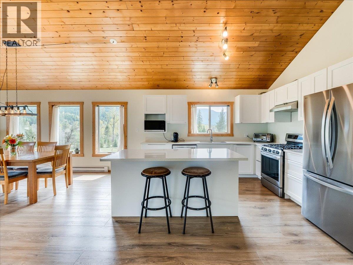 Newly renovated kitchen in main house.