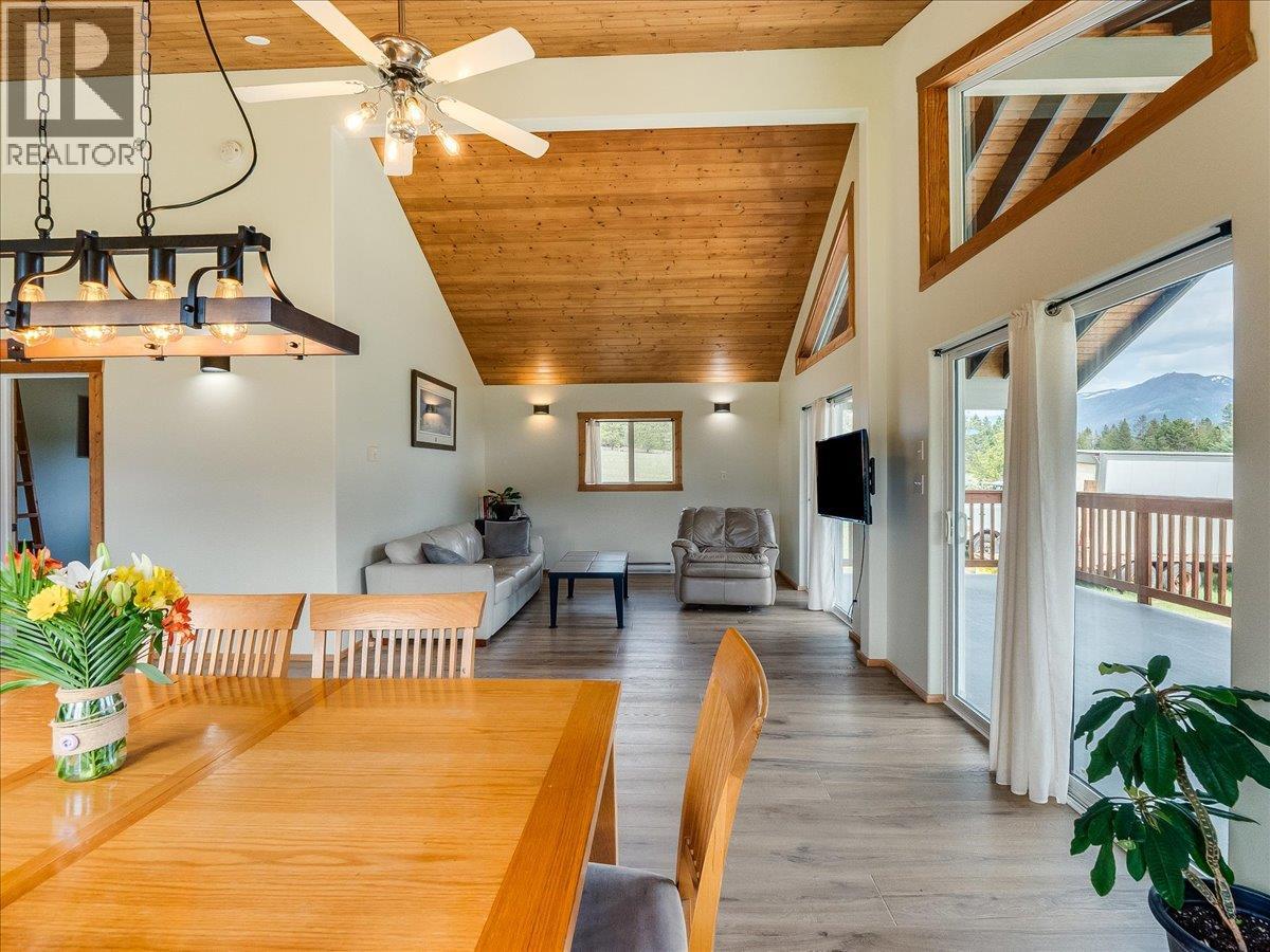Dining room in main house.