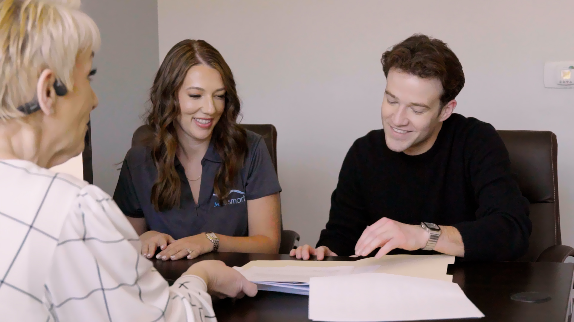 people at medsmart discussing hiring