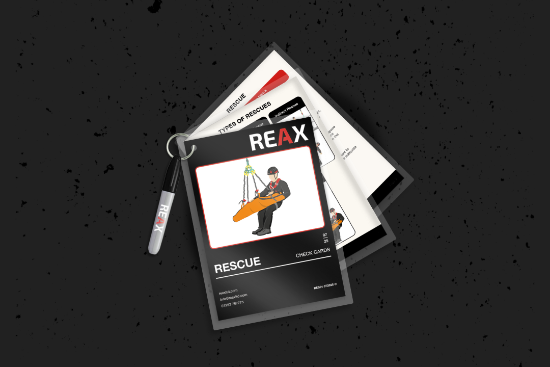REAX rescue check cards