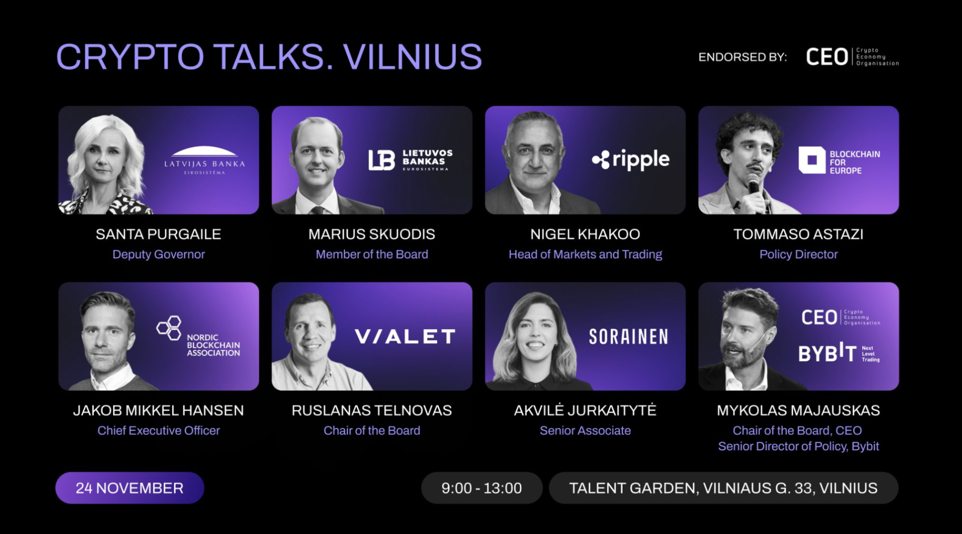 Crypto Talks