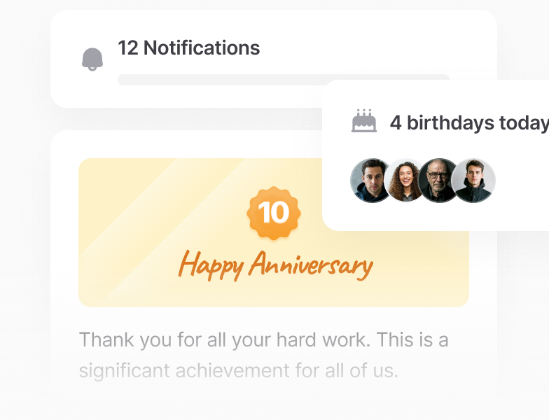 Employee forms and checklists