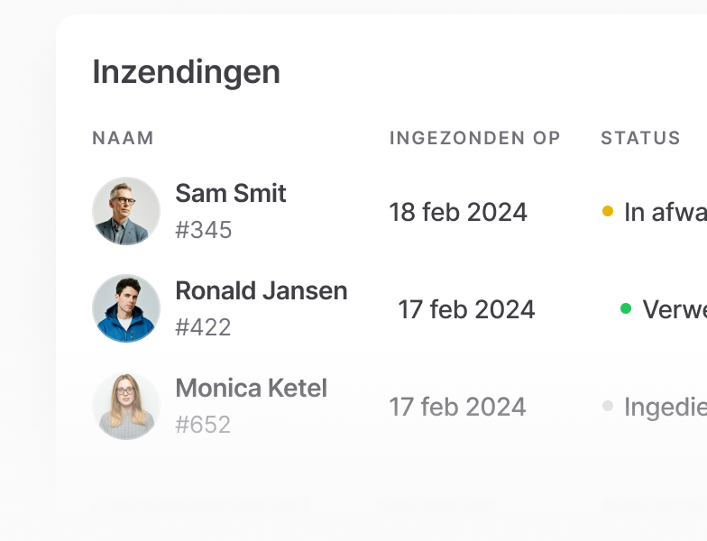 Formulieren en checklists in de medewerkersapp