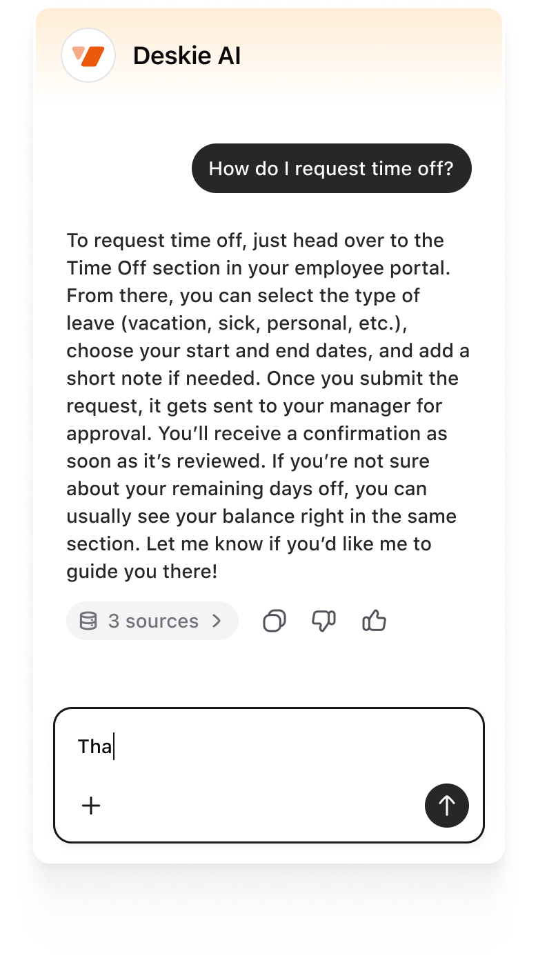 Oneteam employee experience app