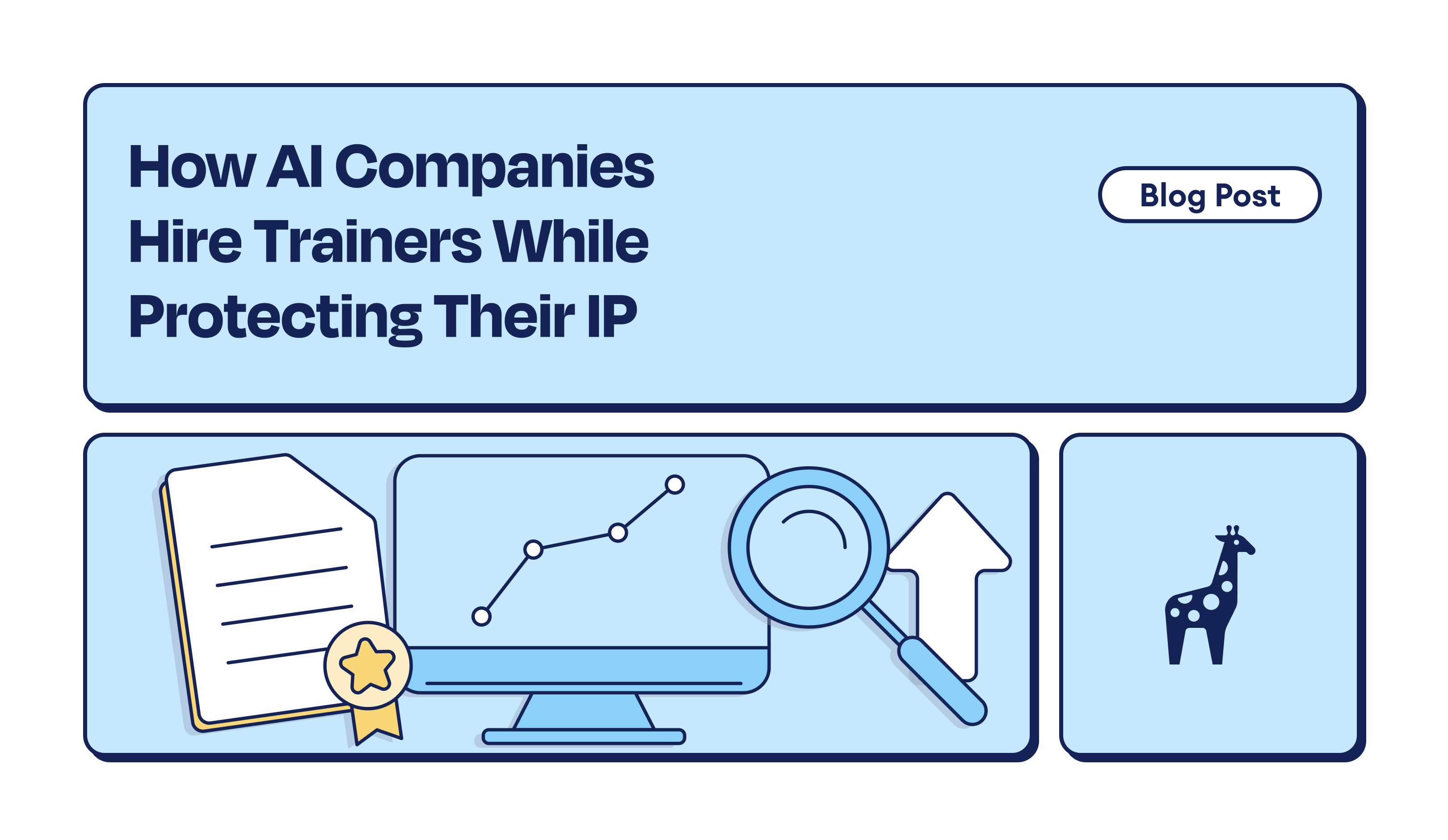 How AI Companies Hire Trainers While Protecting Their IP