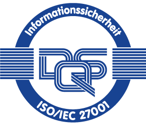 Zertifiziert nach ISO 27001.