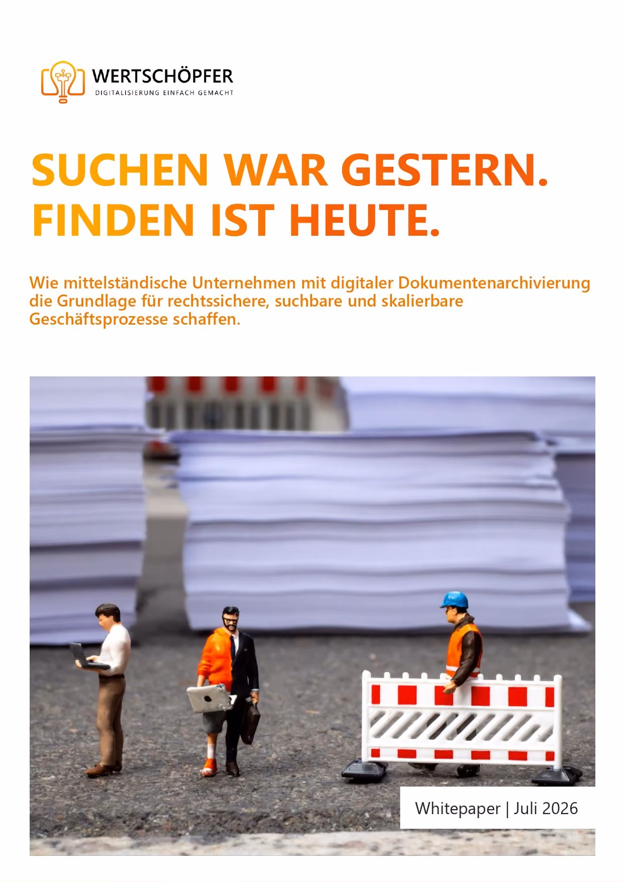 Whitepaper zum Thema digitale Dokumentarchivierung