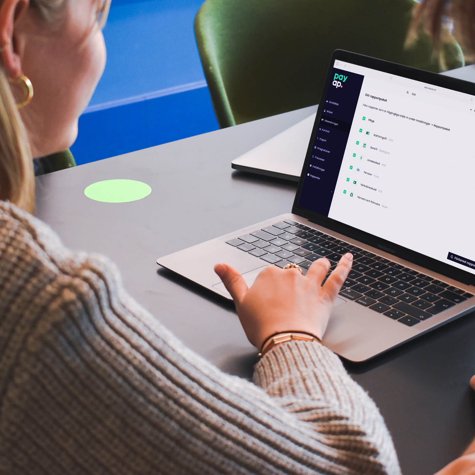 Rapportflöde i Payap