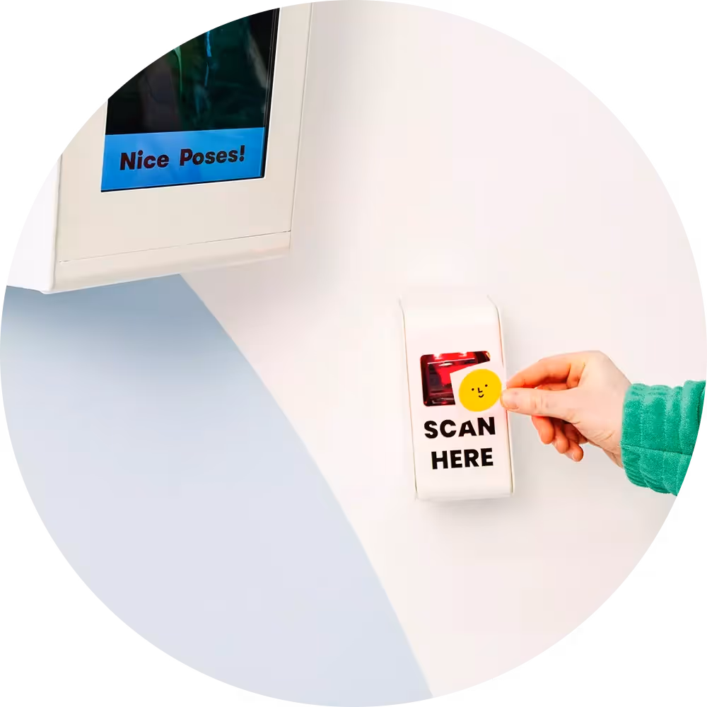 Digital images from our hands-free photo stations