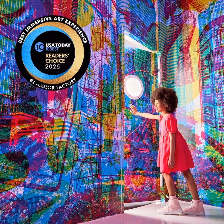 Color Factory Wins "Best Immersive Art Experience in the USA" for the Second Year in a Row
