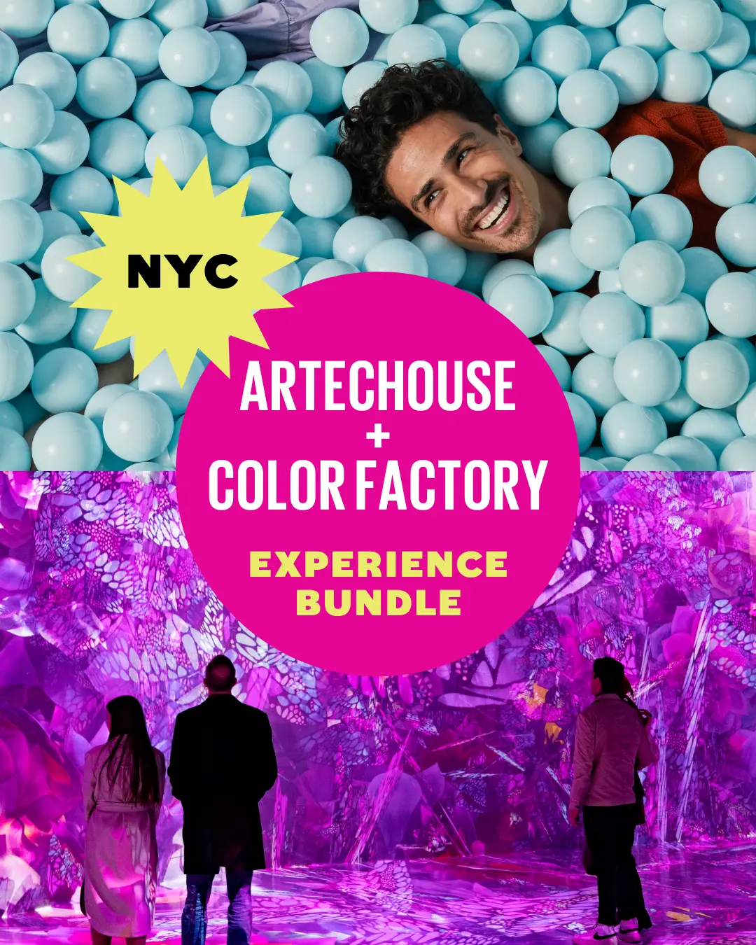 Artechouse x Color Factory New York Experience Bundle