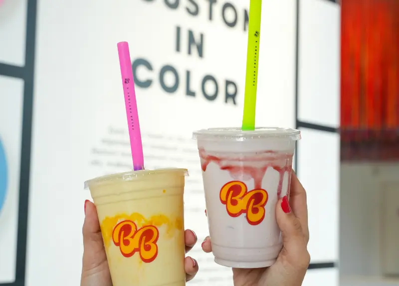 Burger Bodega X Color Factory Houston
