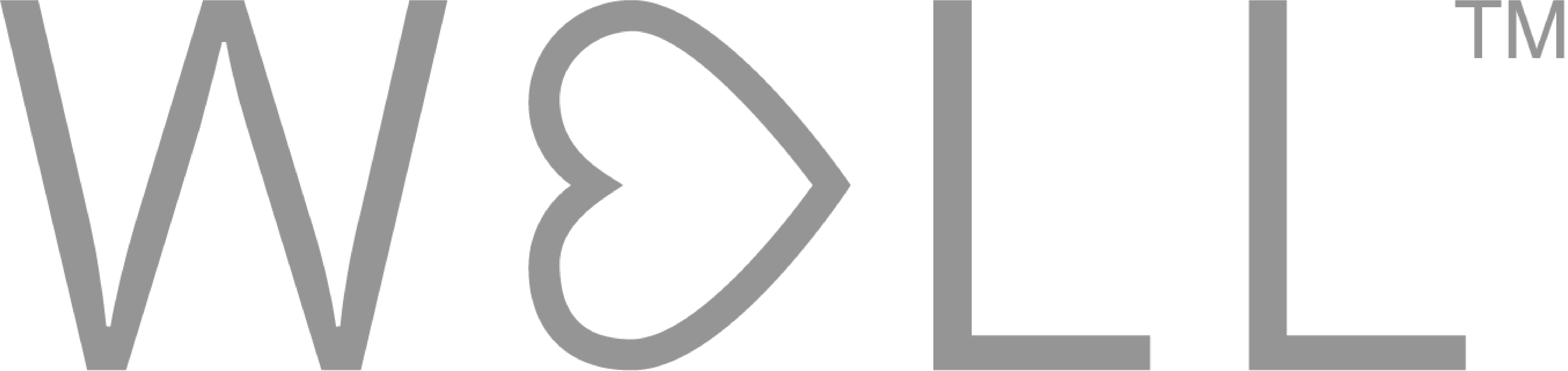 WELL Health logo grayscale