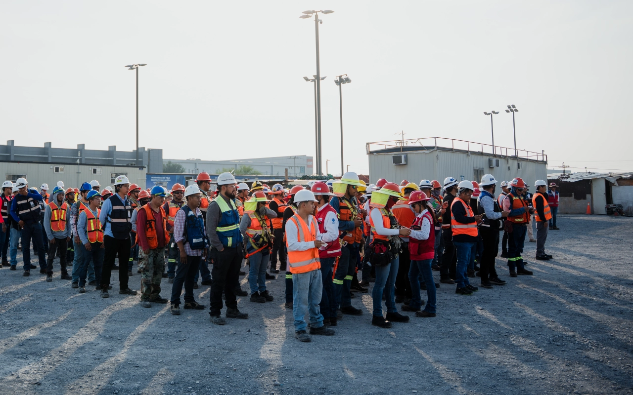 Actividades de integración y concientización ambiental realizadas por colaboradores de GP Construcción.