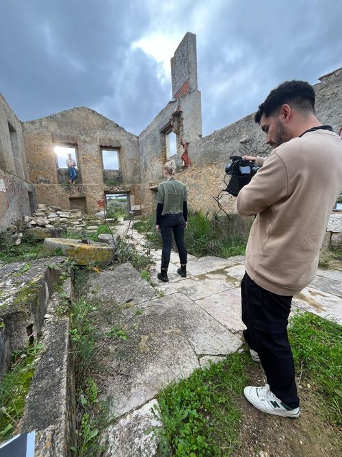 Director and Actress