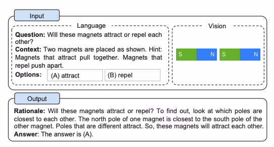 Example of Multimodal CoT task