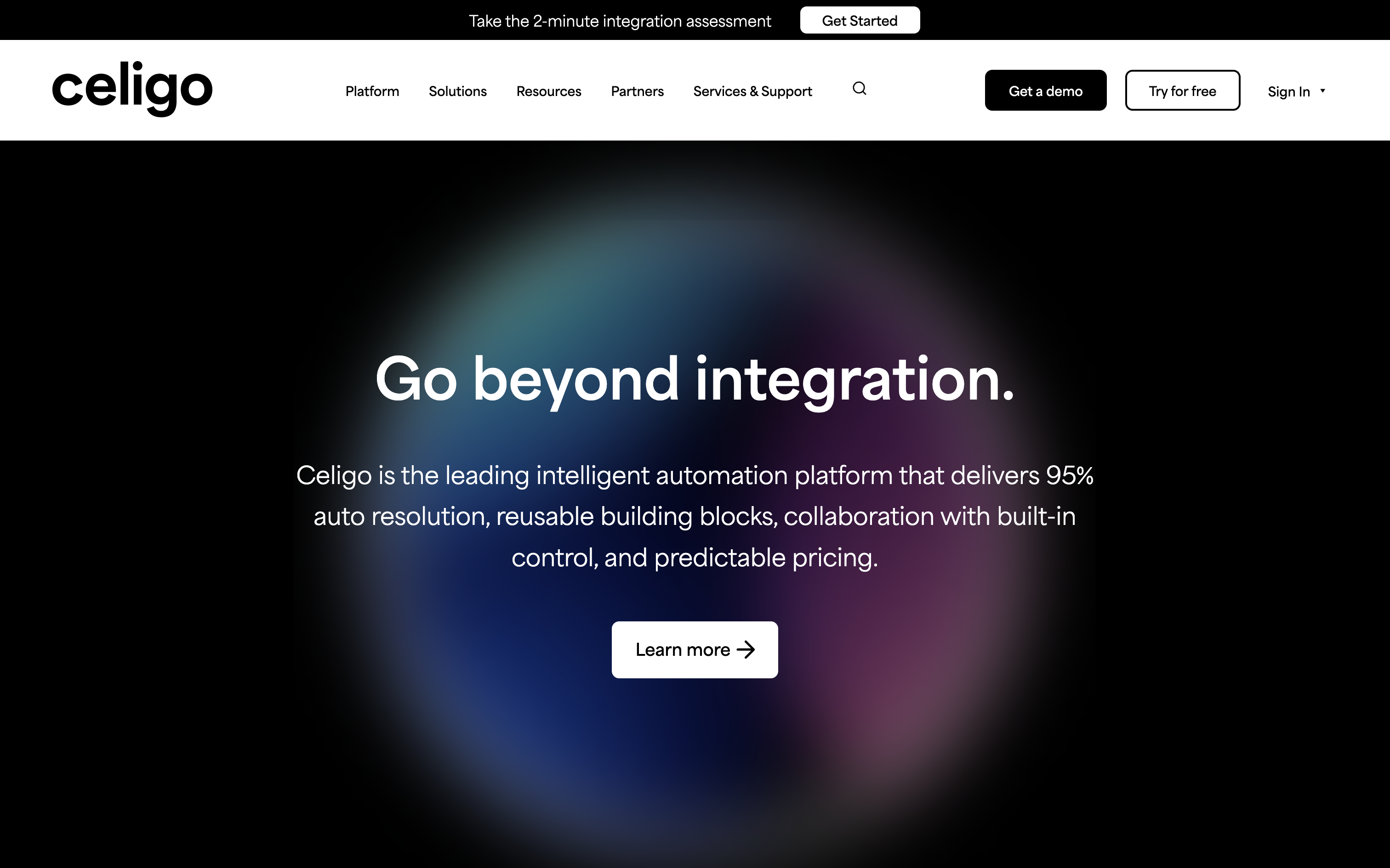 Celigo Homepage