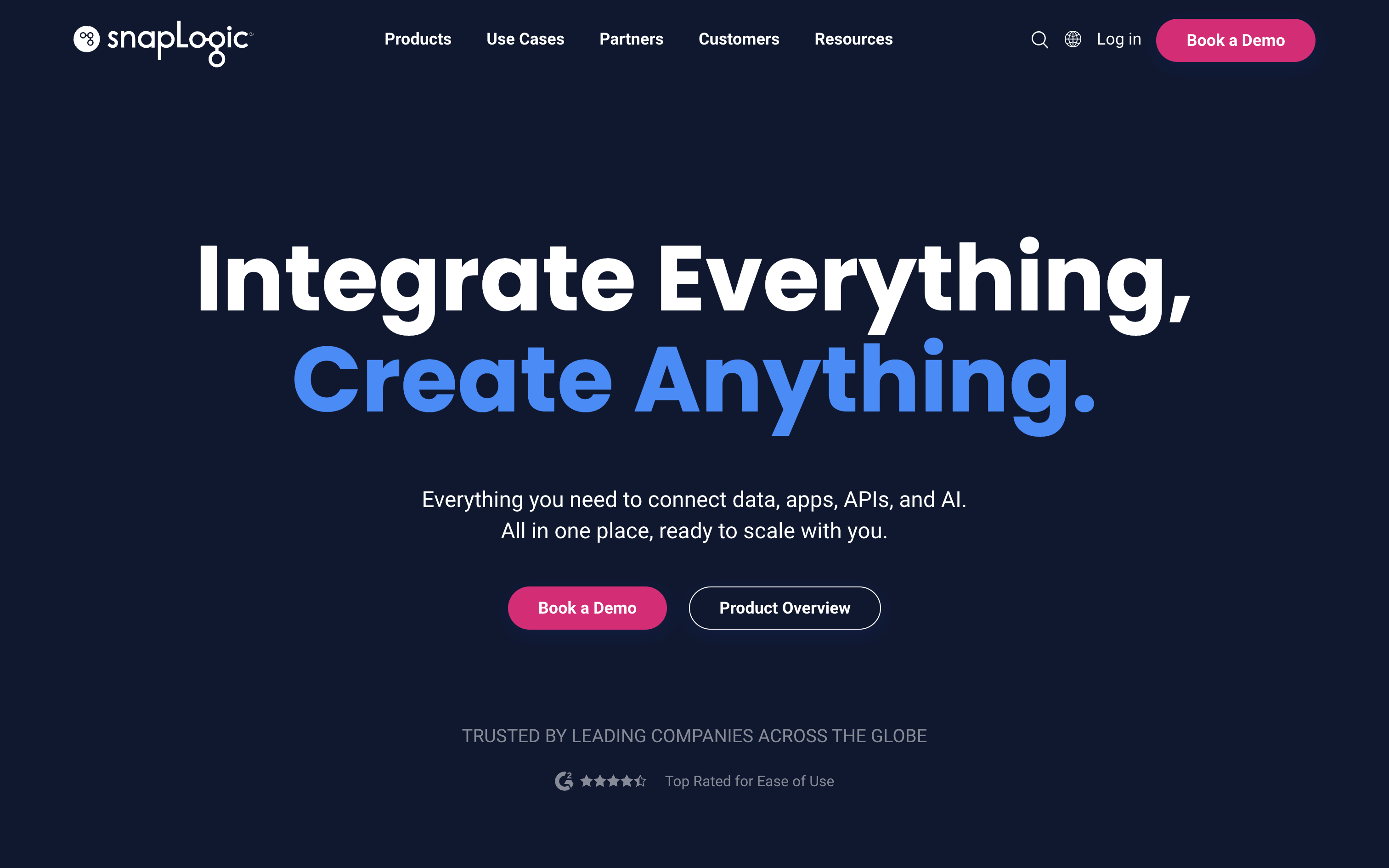 SnapLogic Homepage